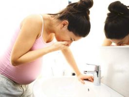 Vómitos durante a gravidez
