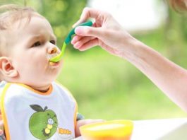 Bebe a comer papa