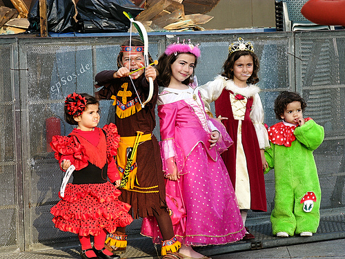 A criança e o carnaval