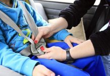 Transportar a criança no automóvel