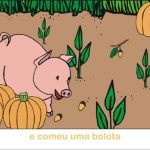 Lengalenga infantil: o porquinho foi à horta