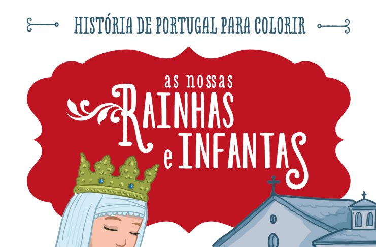 História de Portugal para colorir - Rainhas e Infantas