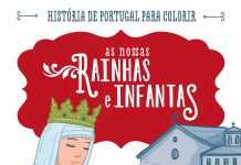 História de Portugal para colorir - Rainhas e Infantas