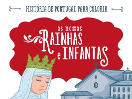 História de Portugal para colorir - Rainhas e Infantas